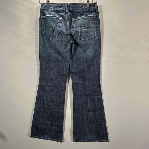 Citizens of Humanity Jeans Womens 27 Faye #003 Low Waist Full Leg Cotton Pockets - Picture 6 of 12